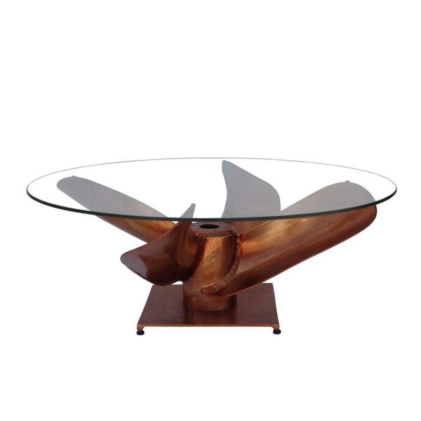 Moes Archimedes Coffee Table, Copper FI-1062-42-0